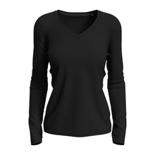 Stretch-T Női Hosszú Ujjú Felső – Black Opal