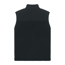 Liner uniszex ujjatlan sherpa mellény – Black