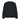 Knoxer uniszex laza szabású raglán pulóver – Black