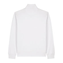 Trailer 2.0 unisex cipzáras pulóver – White