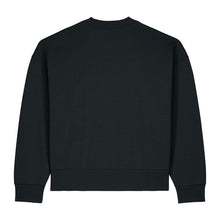 The Ryler unisex kereknyakú pulóver – Black