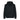 The Astor unisex cipzáras kapucnis pulóver – Black