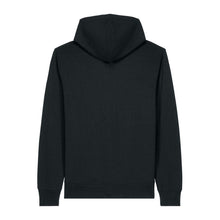 The Astor unisex cipzáras kapucnis pulóver – Black