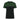 UNISEX ECO-FRIENDLY SHORT SLEEVE TWO-TONE T-SHIRT – Black/Forest Green